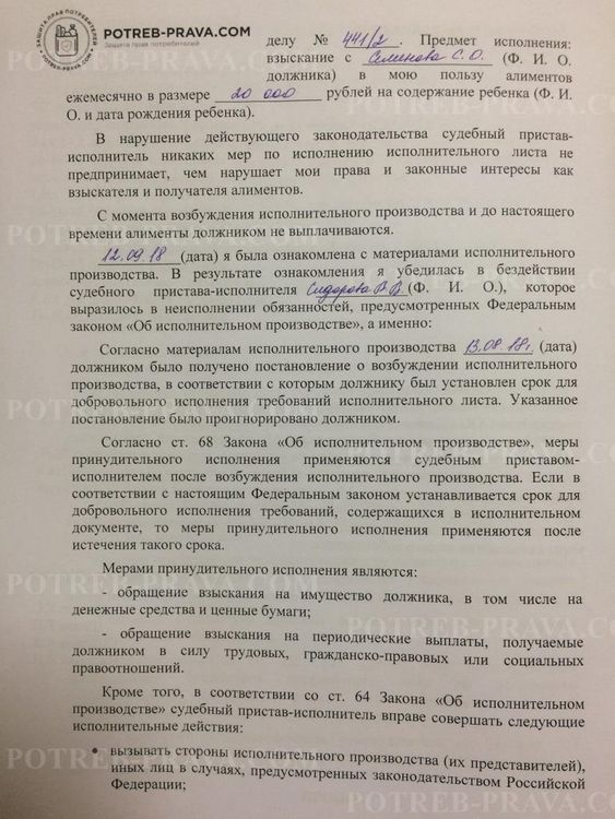 В Какой Суд Подавать Жалобу на Бездействие Судебных Приставов
